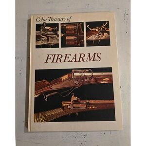 Color Treasury of Firearms‎ Book History Guns Weapons Collectible